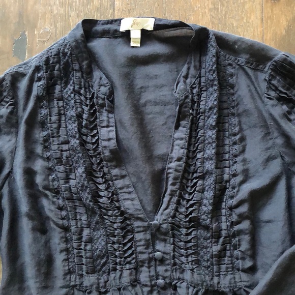 Joie cotton/silk top - Picture 2 of 4